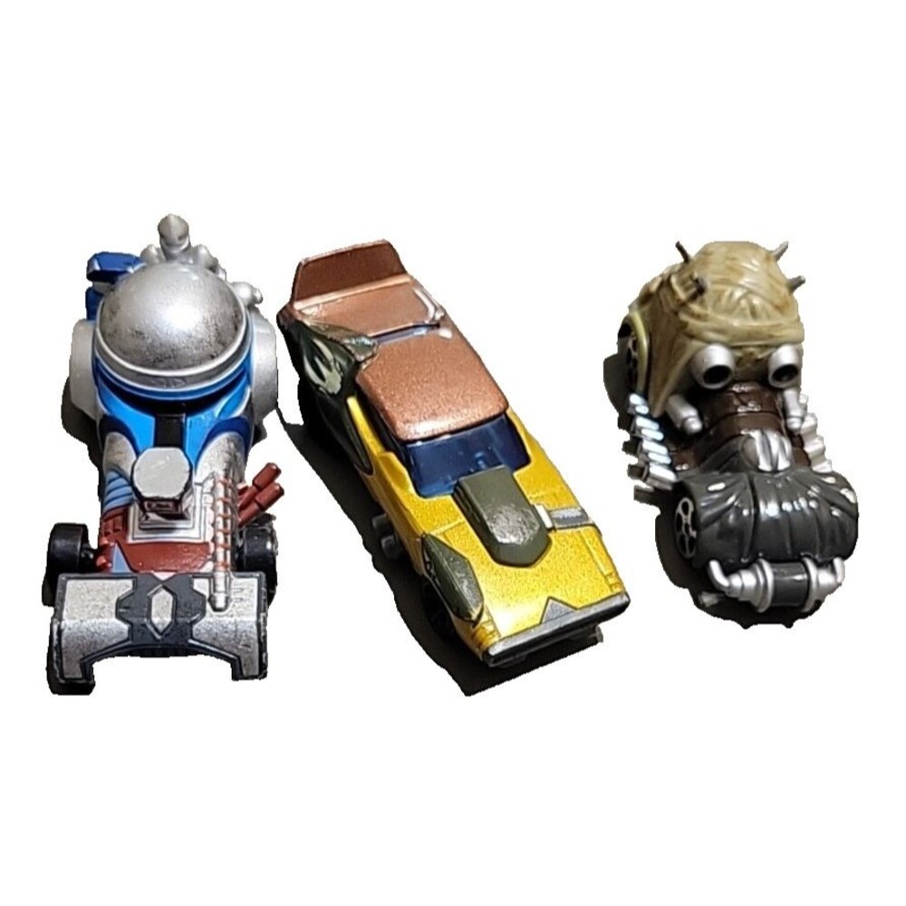 Disney Racers Star Wars Tusken Raider Jango Fett Kanon Jarrus Diecast Cars
